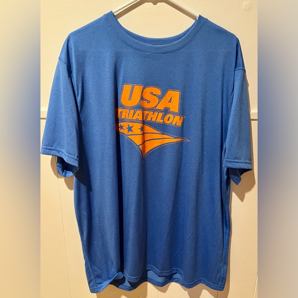 USA triathlon T-shirt